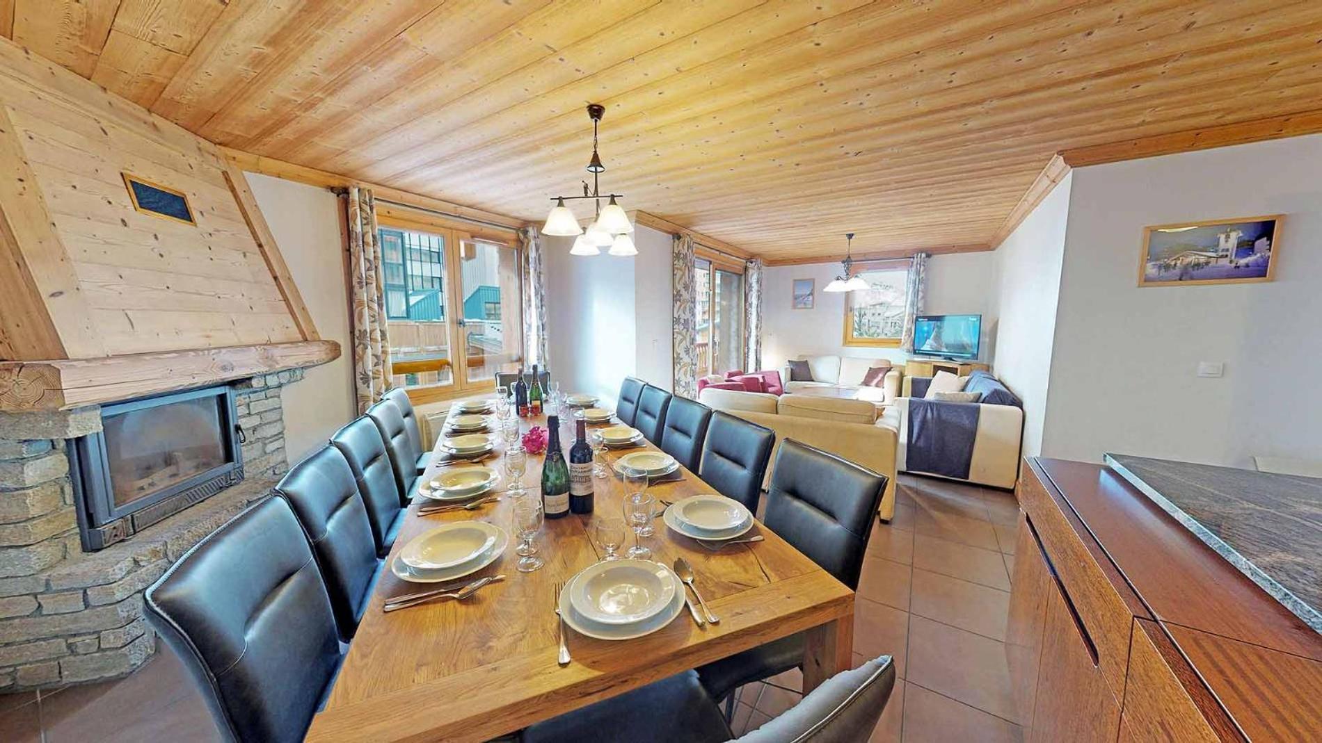 Charming Chalet With View On Mont Blanc Peisey-Nancroix Eksteriør billede