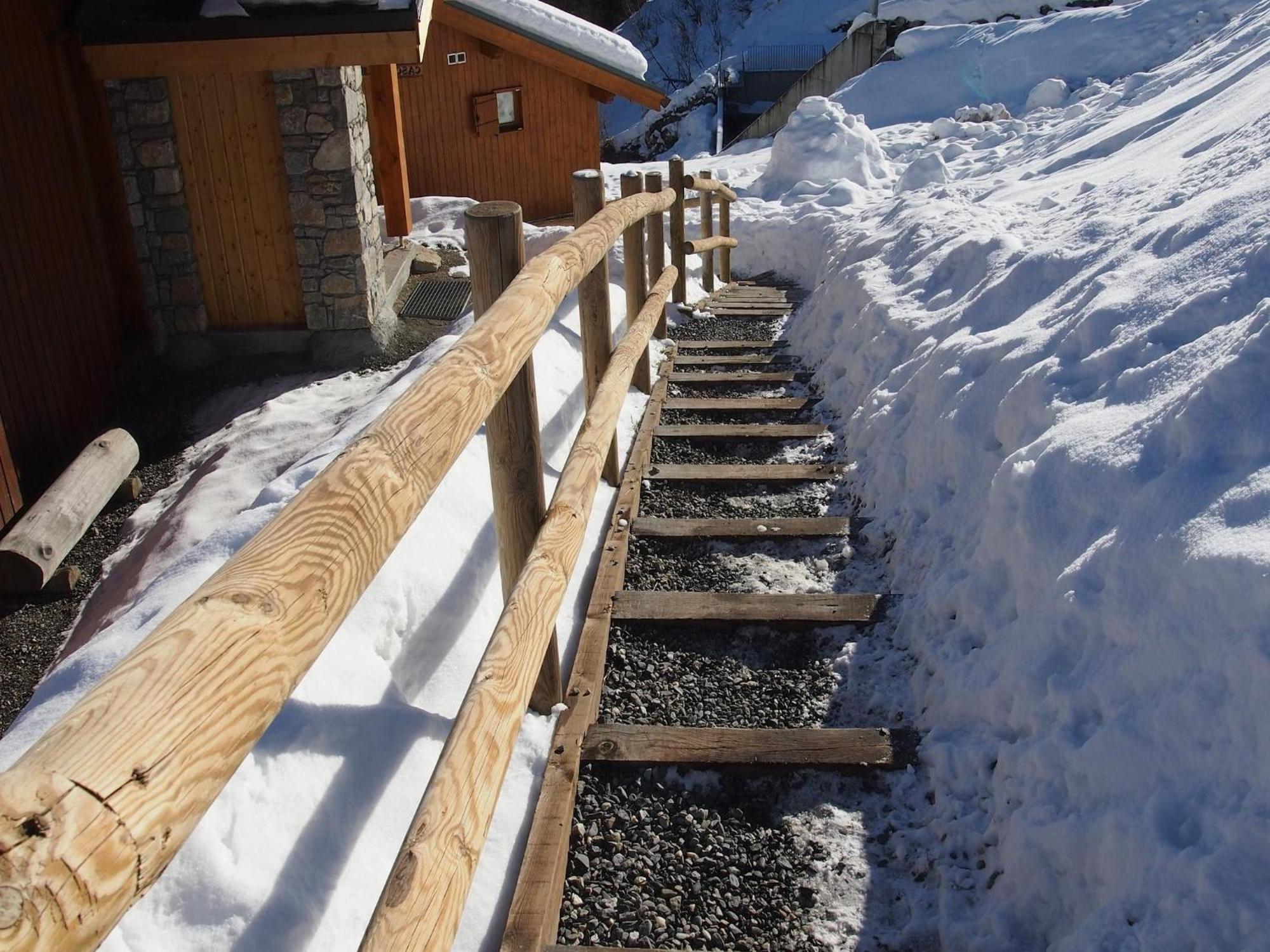 Charming Chalet With View On Mont Blanc Peisey-Nancroix Eksteriør billede