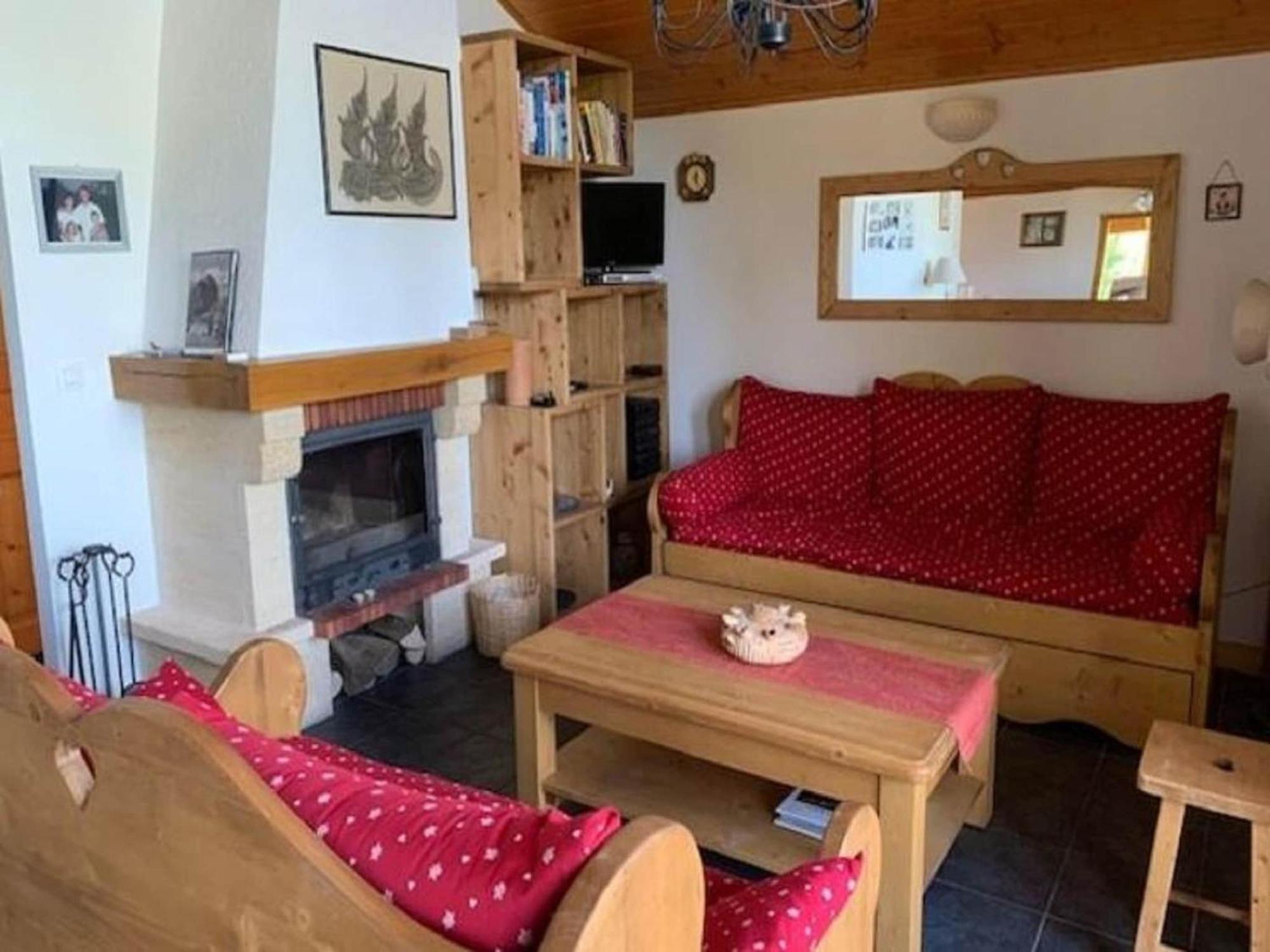 Charming Chalet With View On Mont Blanc Peisey-Nancroix Eksteriør billede