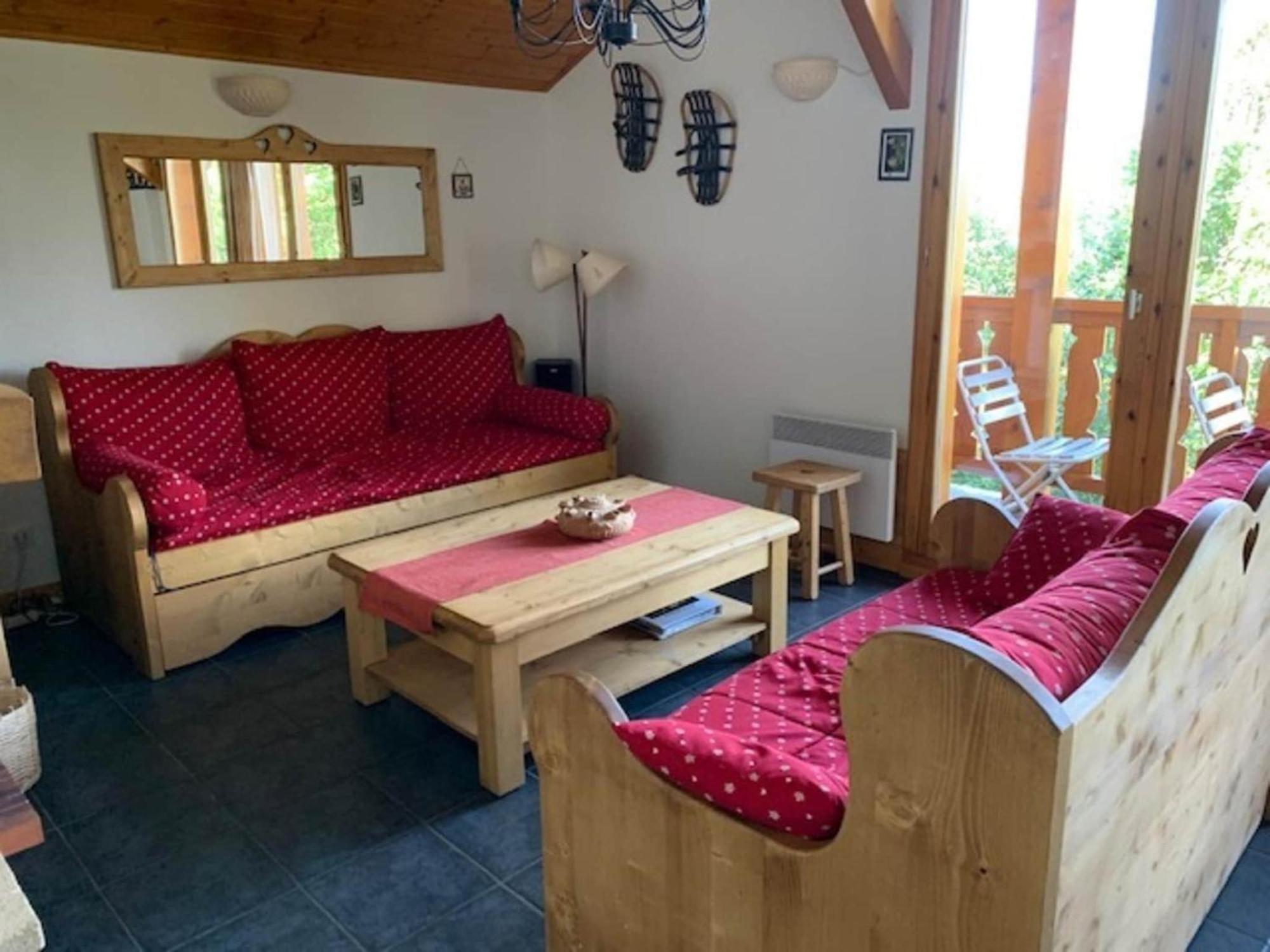 Charming Chalet With View On Mont Blanc Peisey-Nancroix Eksteriør billede